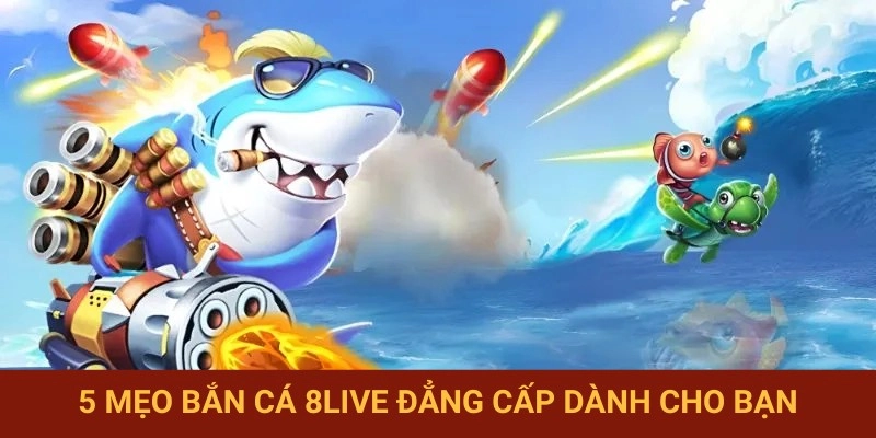 Tuyệt chiêu bắn cá 8LIVE cực hiệu quả